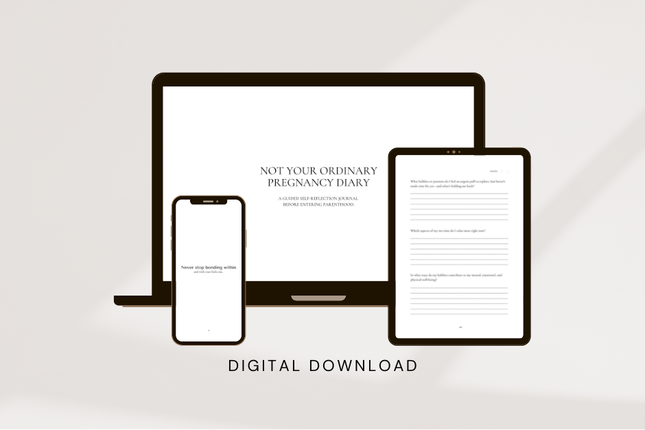 Digital Self Reflection Journal for Parents-to-be